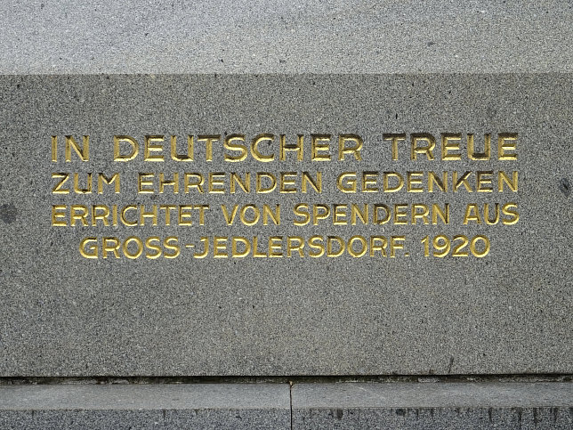 Grojedlersdorf, Kriegerdenkmal