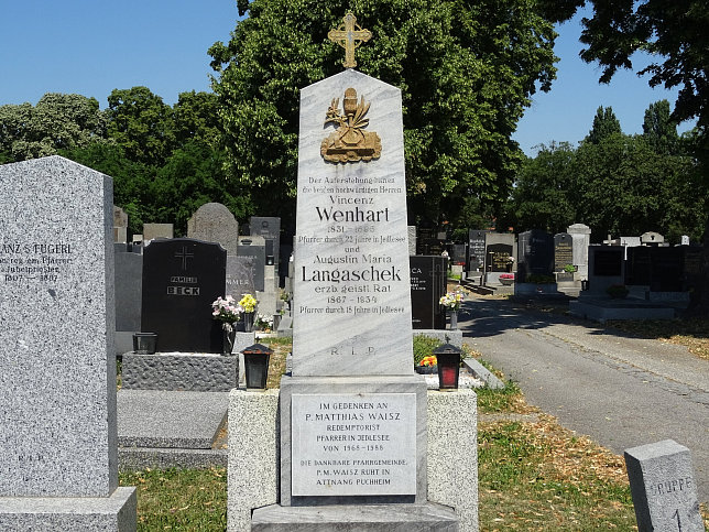 Vincenz Wenhart und Augustin Maria Langaschek