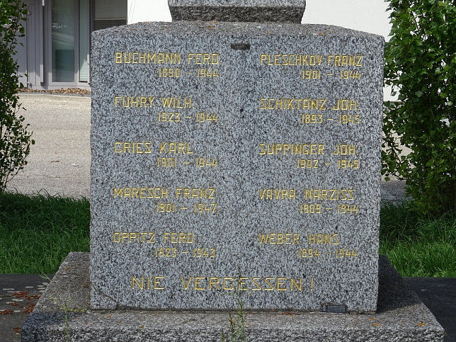Denkmal Opfer des Faschismus