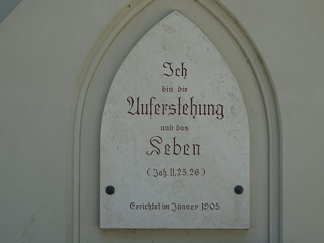 Stammersdorfer Zentralfriedhof, Kreuz