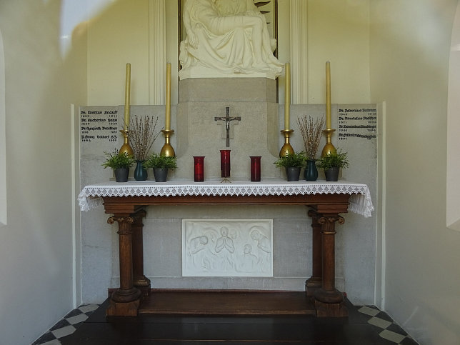 Strebersdorfer Friedhof, Friedhofskapelle der Schulbrder