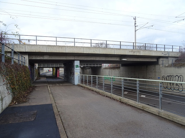 Unterfahrung Richard Neutragasse, Brcke Thayagasse