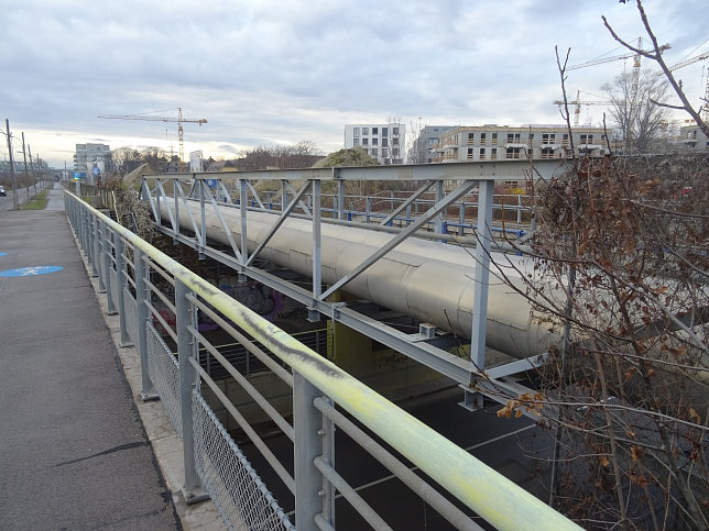 Unterfahrung Richard Neutragasse, Brcke Thayagasse