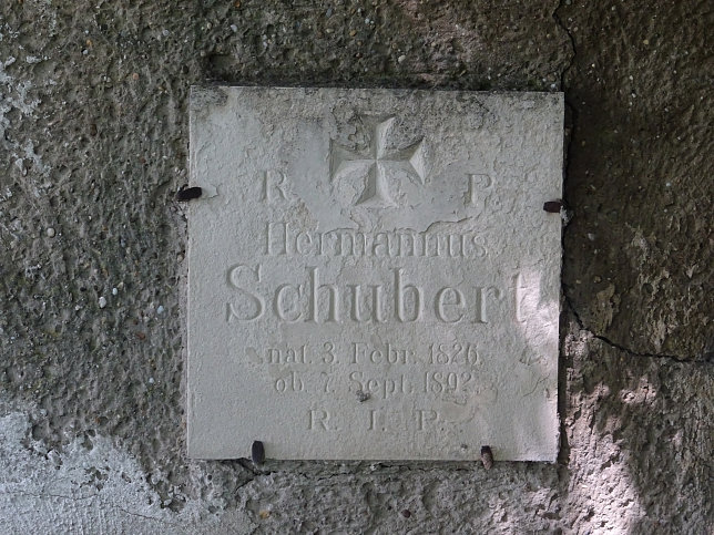Gedenktafel Hermannus Schubert, Benediktiner