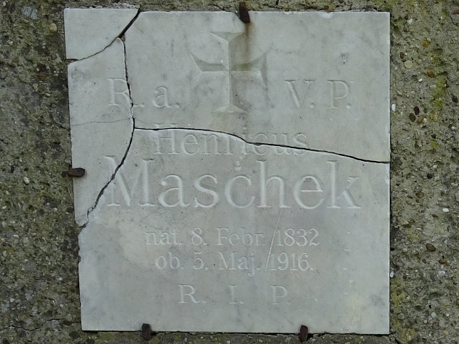 Gedenktafel Heinrich Maschek