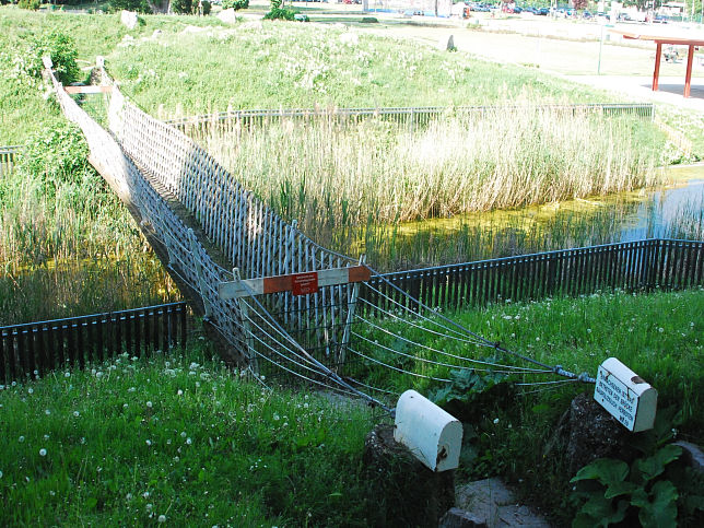 Lianenbrcke im Donaupark