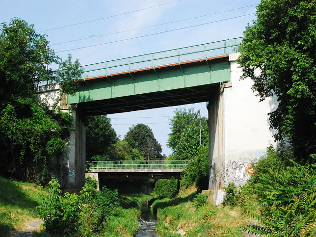 Brcke ber den Liesingbach