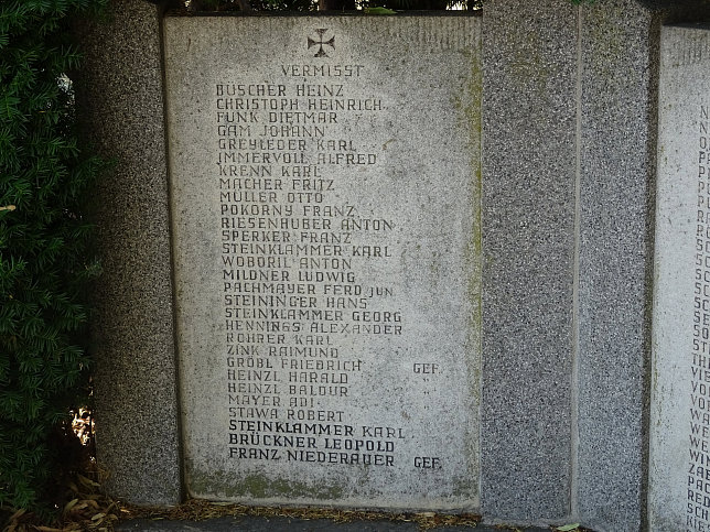 Kriegerdenkmal Mauer
