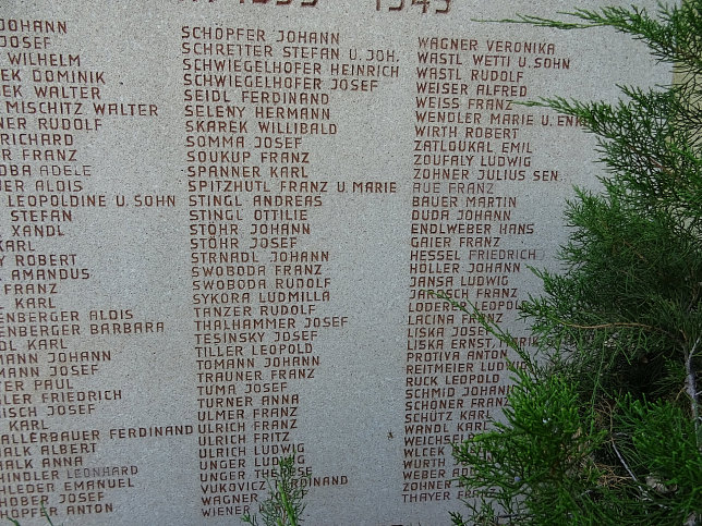 Kriegerdenkmal Siebenhirten