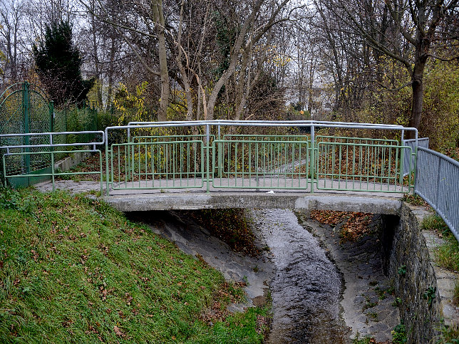 Steg über die Dürre Liesing in Rodaun