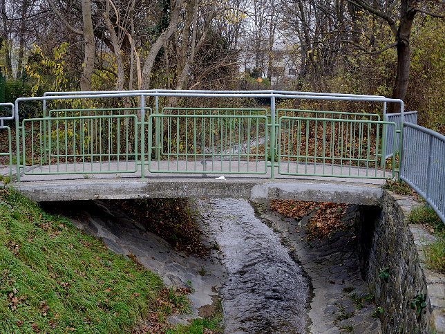 Steg über die Dürre Liesing in Rodaun