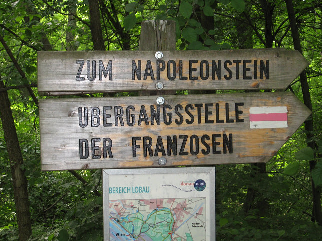Napoleon-Rundwanderweg, Übergangsstelle