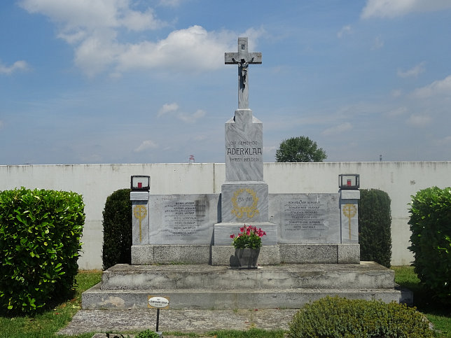 Aderklaa, Kriegerdenkmal 1. WK.