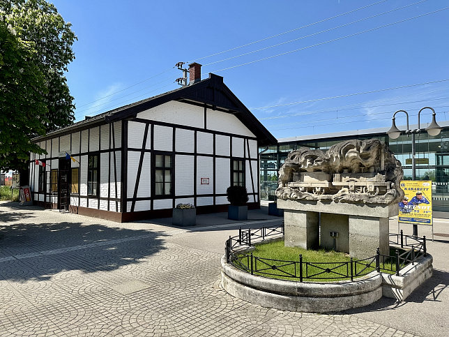 Deutsch Wagram, Eisenbahnmuseum Denkmal