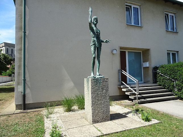 Deutsch-Wagram, Skulptur Johannes der T�ufer
