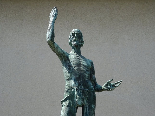 Deutsch-Wagram, Skulptur Johannes der T�ufer