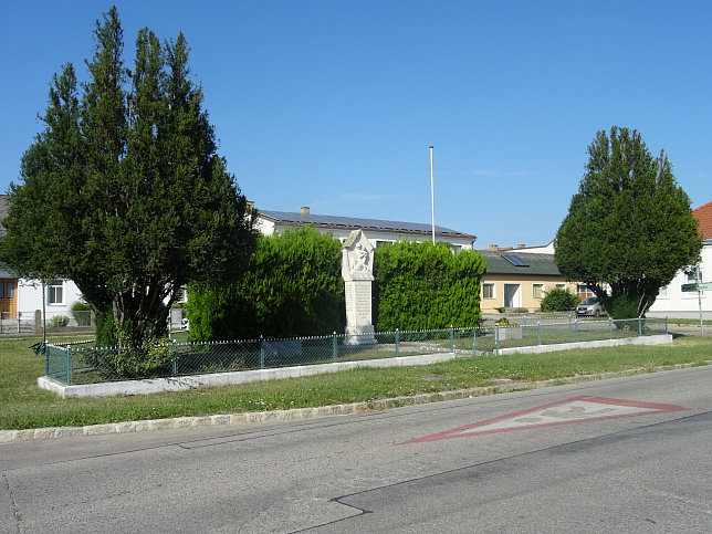 Franzensdorf, Denkmal an den Eissto von 1830
