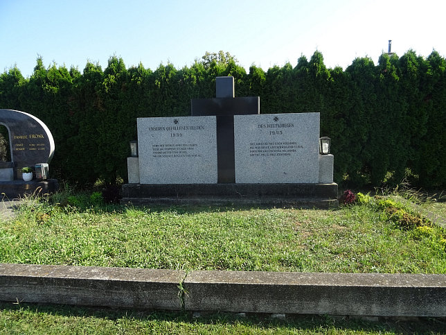Franzensdorf, Kriegerdenkmal (Friedhof)