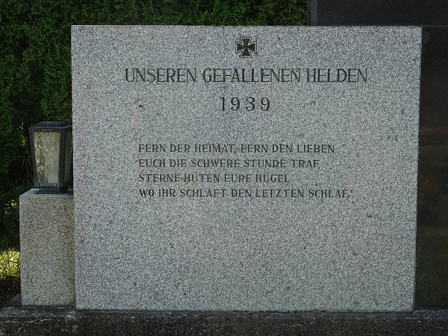 Franzensdorf, Kriegerdenkmal (Friedhof)