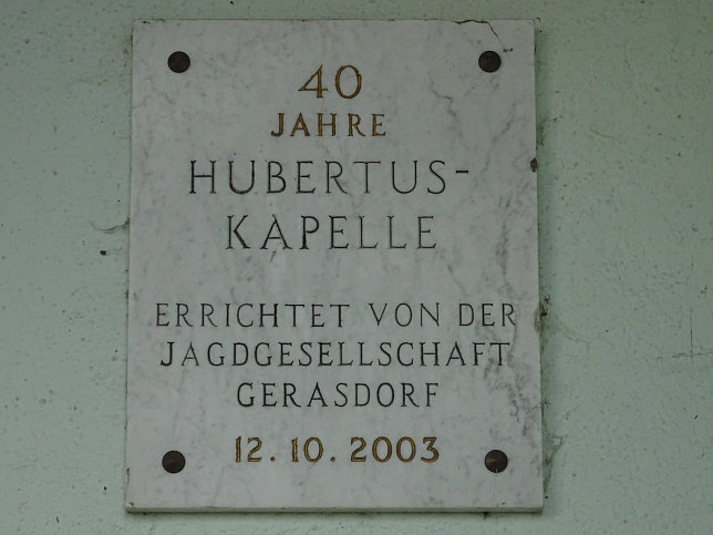 Gerasdorf bei Wien, Hubertuskapelle