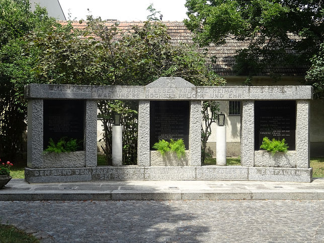 Glinzendorf, Kriegerdenkmal