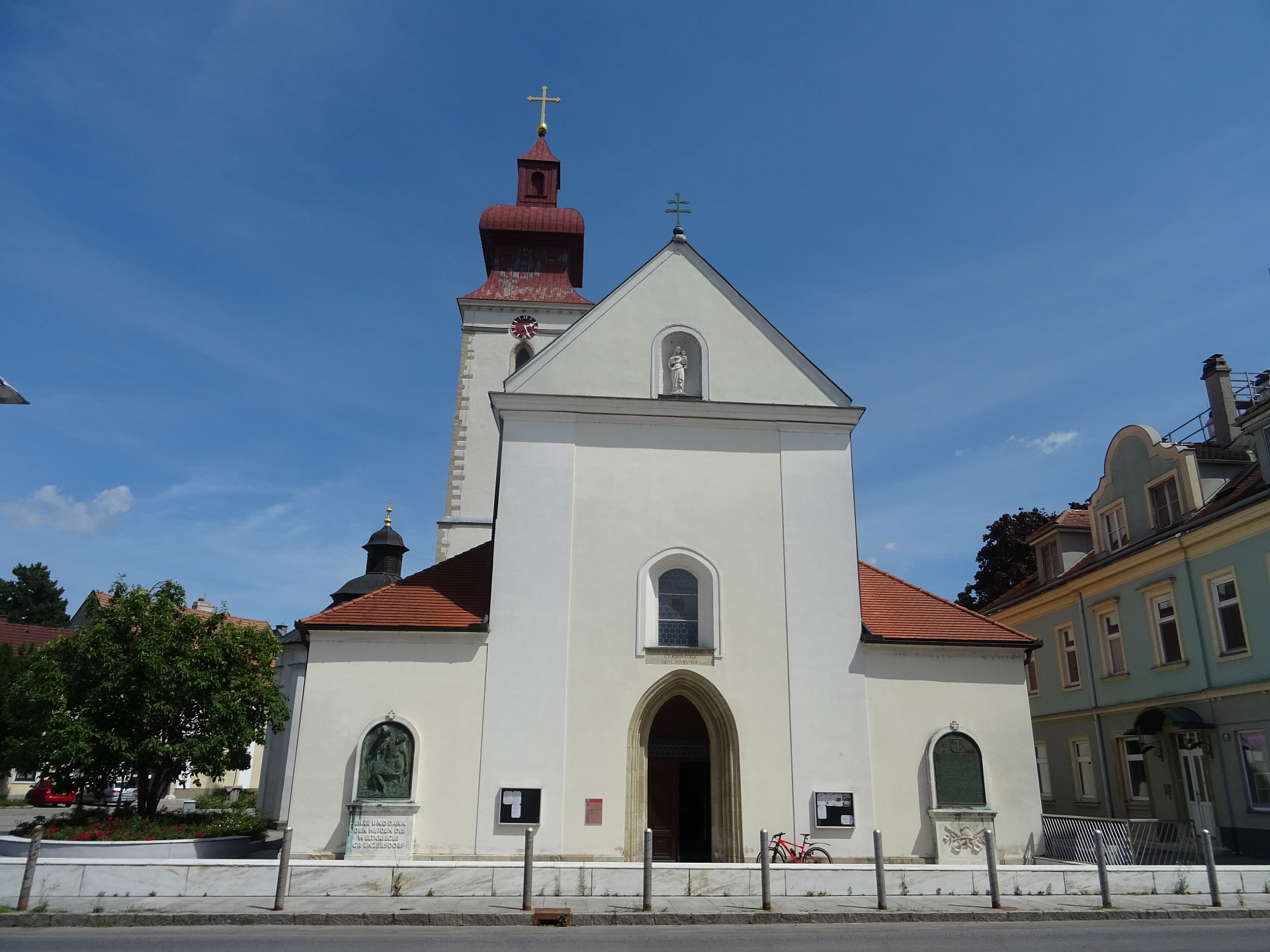 Niederösterreich GroßEnzersdorf, Pfarrkirche Maria Schutz