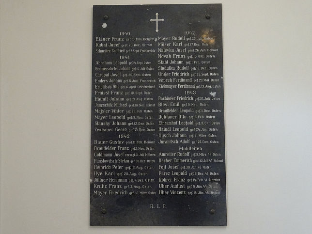 Gro-Enzersdorf, Kriegerdenkmal 2. WK.