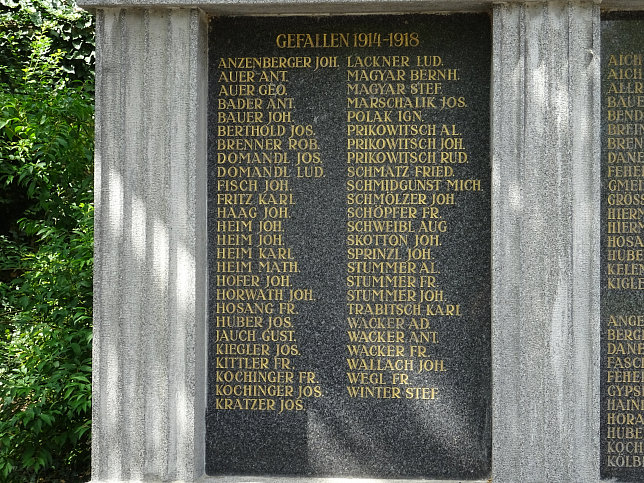 Mannswrth, Kriegerdenkmal
