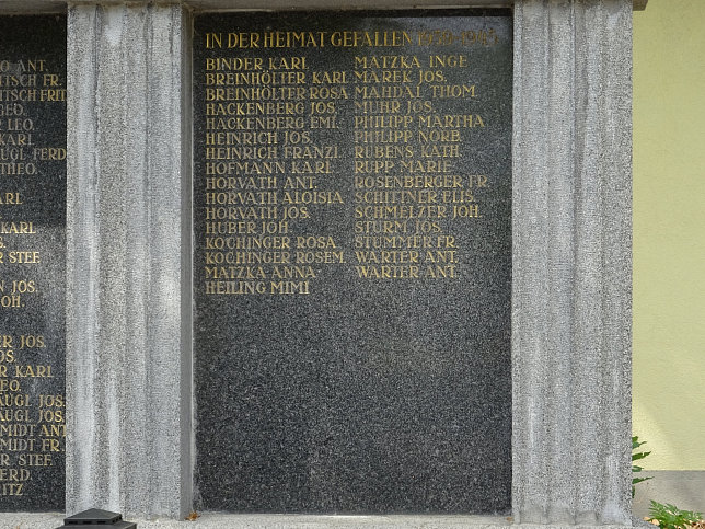 Mannswrth, Kriegerdenkmal