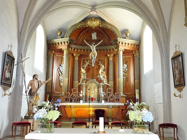 Mannswörth, Pfarrkirche hl. Johannes der Täufer
