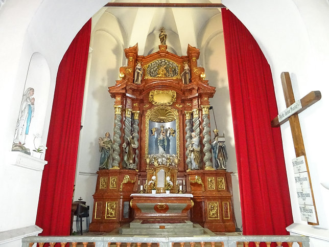 Mannswörth, Pfarrkirche hl. Johannes der Täufer