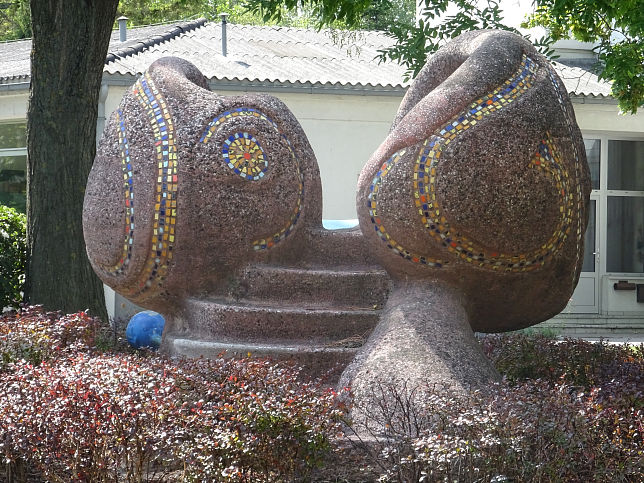 Mannswörth, Skulptur von Karl Martin Sukopp