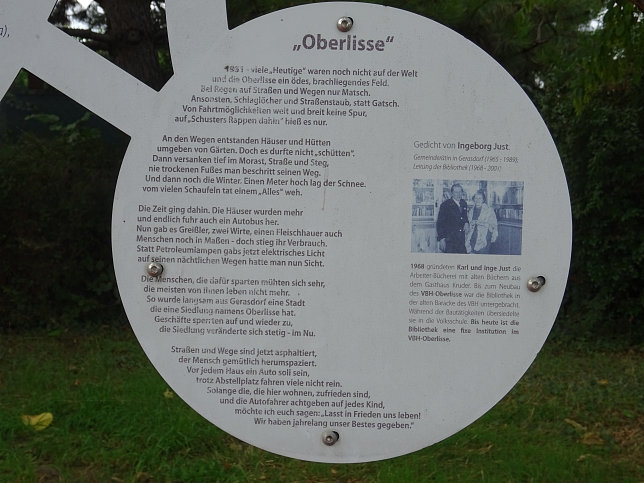 Oberlisse, Geschichtsrad