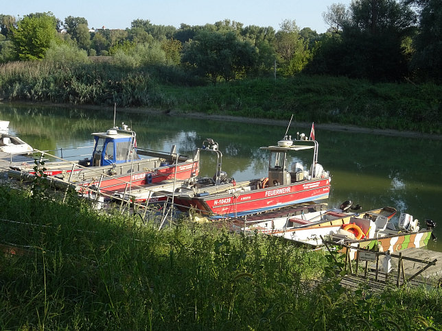 Orth an der Donau, Feuerwehrsteg