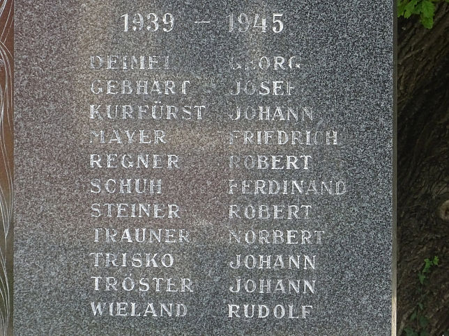 Parbasdorf, Kriegerdenkmal