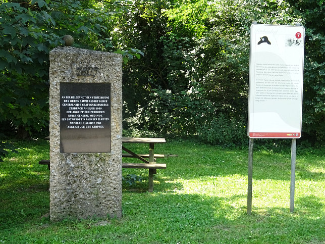 Parbasdorf, Schlacht am Wagram