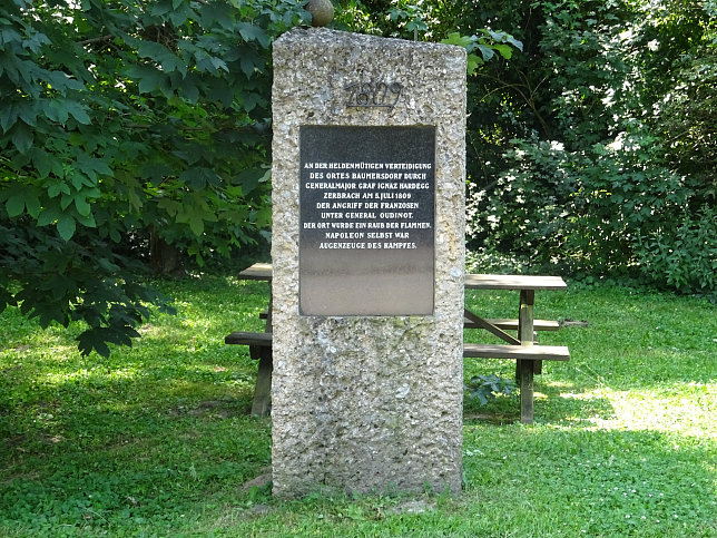 Parbasdorf, Schlacht am Wagram