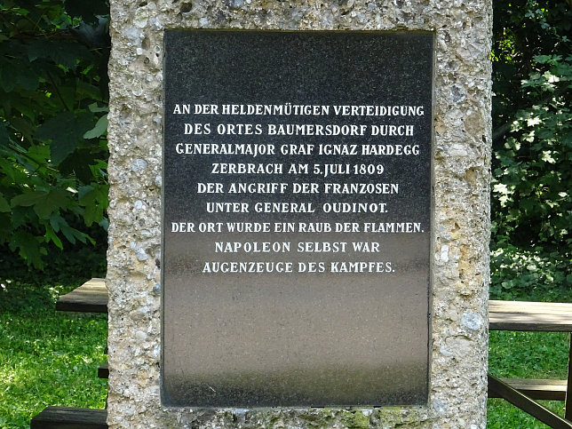 Parbasdorf, Schlacht am Wagram