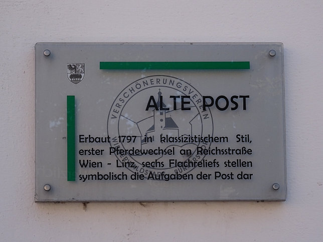 Purkersdorf, Ehem. Frnbergsche Poststation
