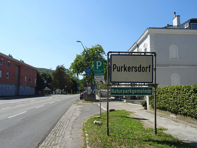 Purkersdorf, Ortstafel