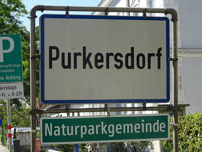 Purkersdorf, Ortstafel