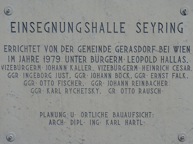 Seyring, Friedhof, Infotafel
