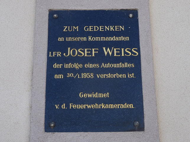 Zwlfaxing, Gedenktafel Stcklstrae